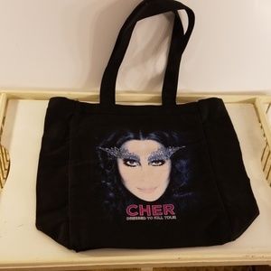 Cher tote bag from her "Dressed to kill tour"